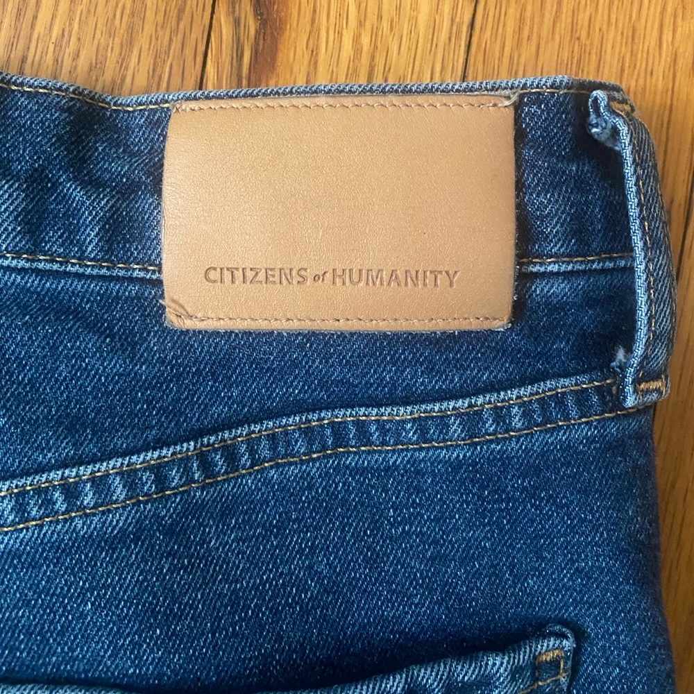 Citizens of Humanity Daphne High Rise Straight Leg Jean Size 28 NWOT Never Worn - Picture 5 of 10